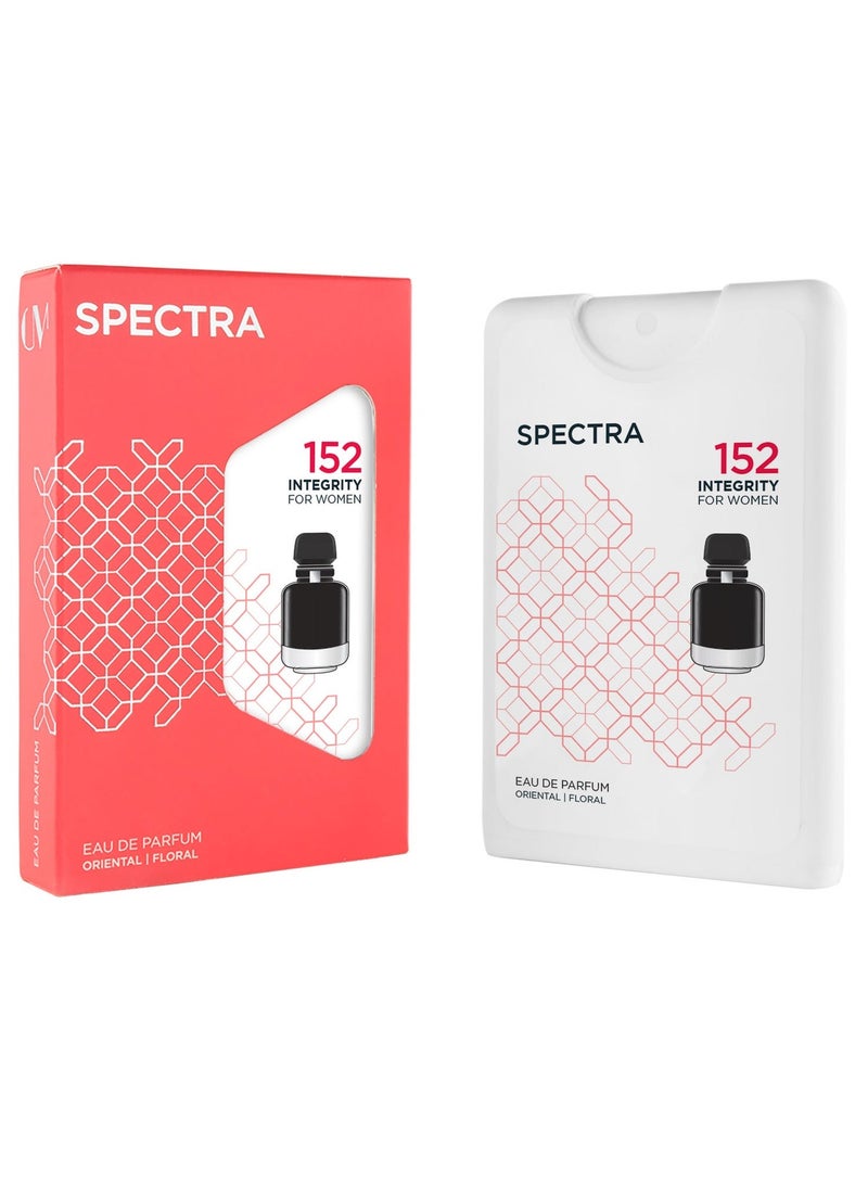 Spectra Pocket 152 Integrity EDP Perfume For Women - 18ml - Image 1